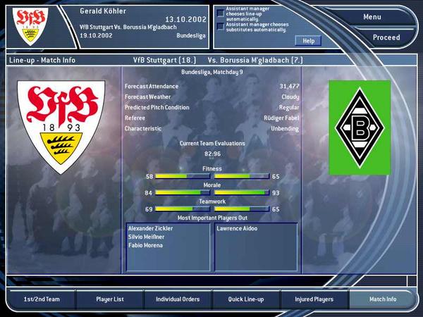Total Club Manager 2003 - screenshot 3