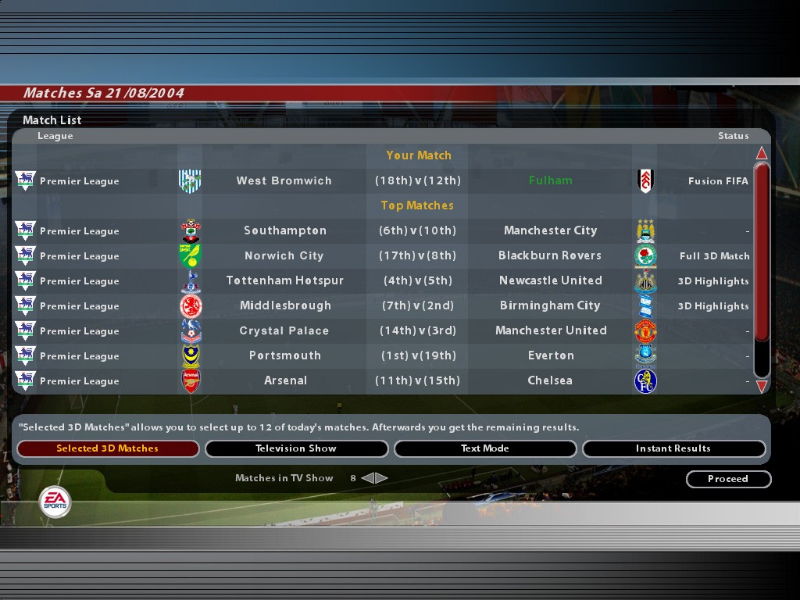 Total Club Manager 2005 - screenshot 12