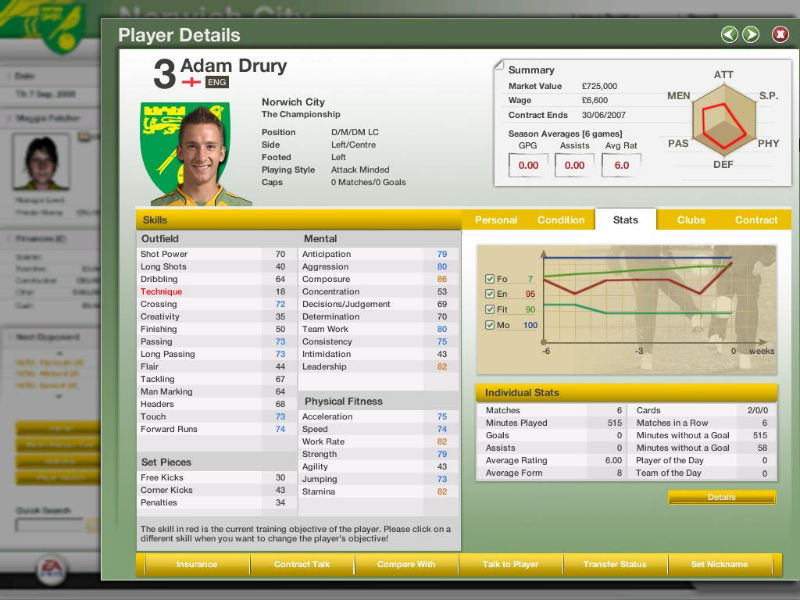 FIFA Manager 07 - screenshot 11