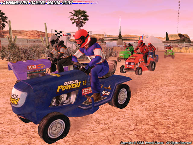 Lawnmower Racing Mania 2007 - screenshot 8