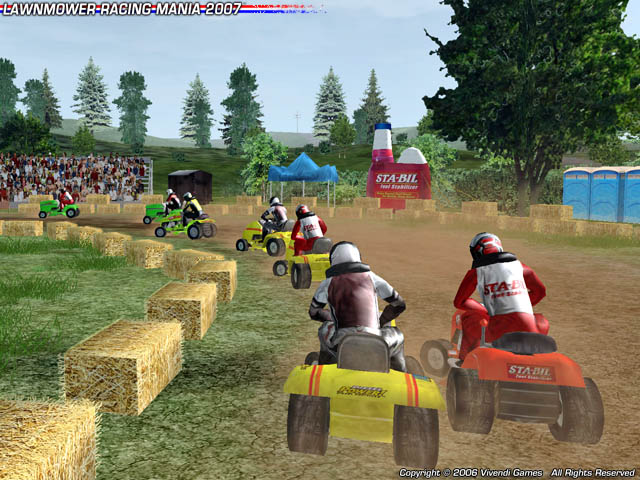 Lawnmower Racing Mania 2007 - screenshot 7
