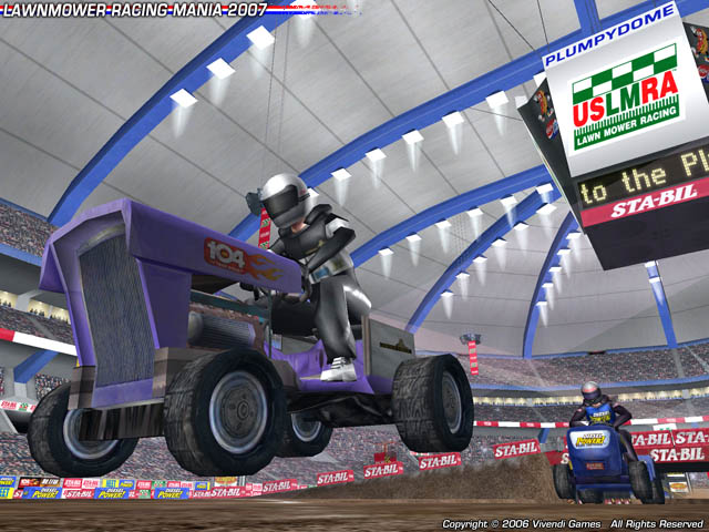 Lawnmower Racing Mania 2007 - screenshot 3