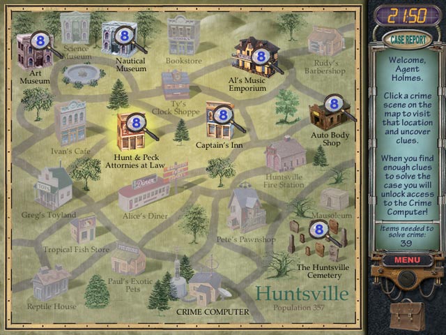 Mystery Case Files: Huntsville - screenshot 1