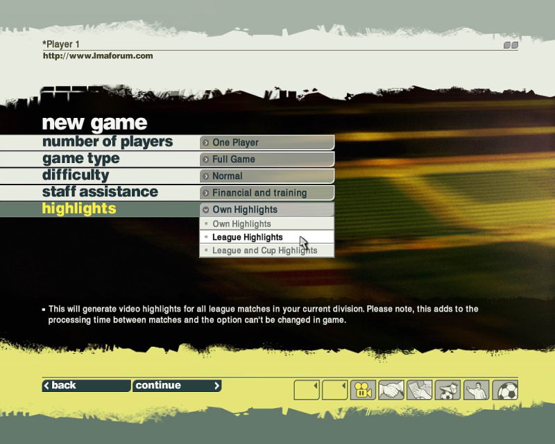 LMA Manager 2007 - screenshot 10