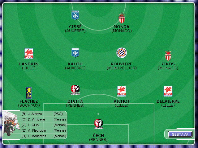 Czech Soccer Manager 2002 - screenshot 3