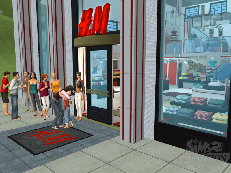 The Sims 2: H&M Fashion Stuff - screenshot 2
