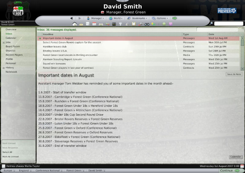 Football Manager 2008 - screenshot 31