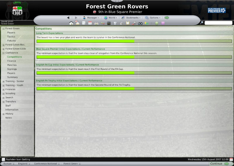 Football Manager 2008 - screenshot 18