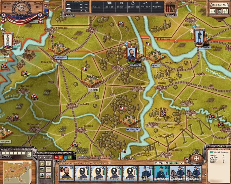 Ageod's American Civil War - The Blue and the Gray - screenshot 24