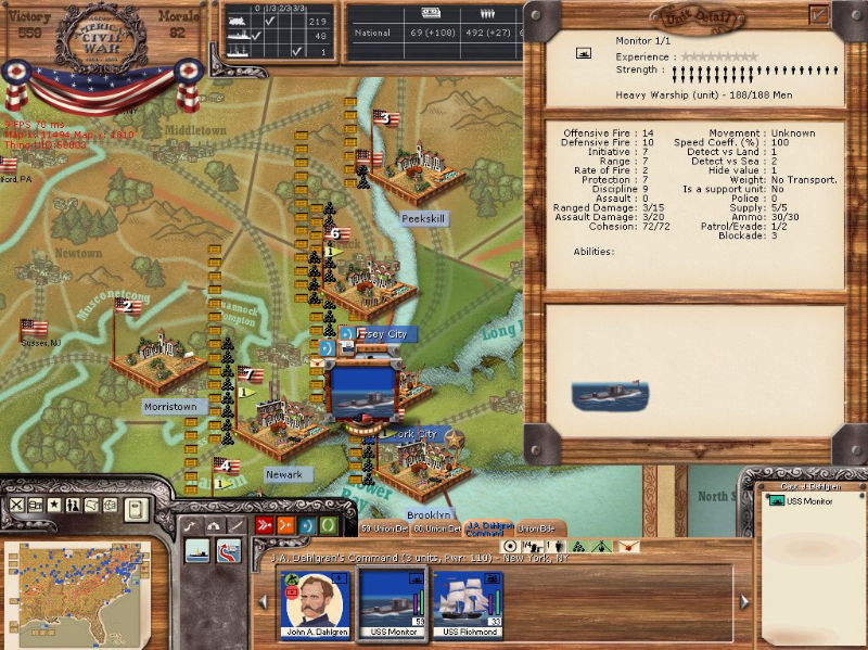 Ageod's American Civil War - The Blue and the Gray - screenshot 21
