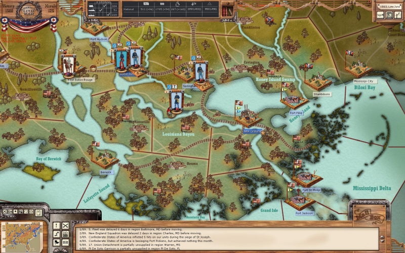 Ageod's American Civil War - The Blue and the Gray - screenshot 14