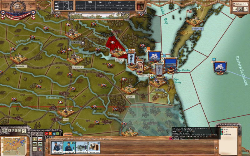Ageod's American Civil War - The Blue and the Gray - screenshot 10