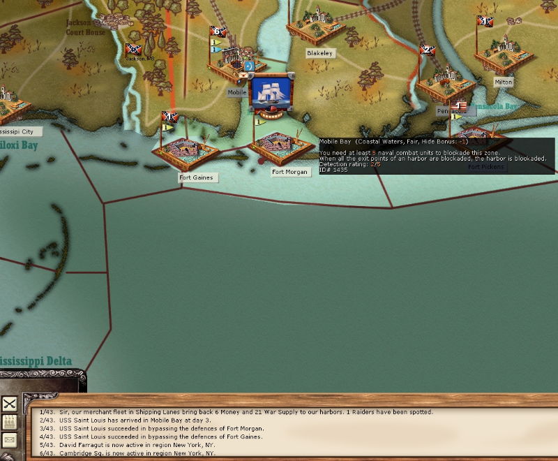 Ageod's American Civil War - The Blue and the Gray - screenshot 8
