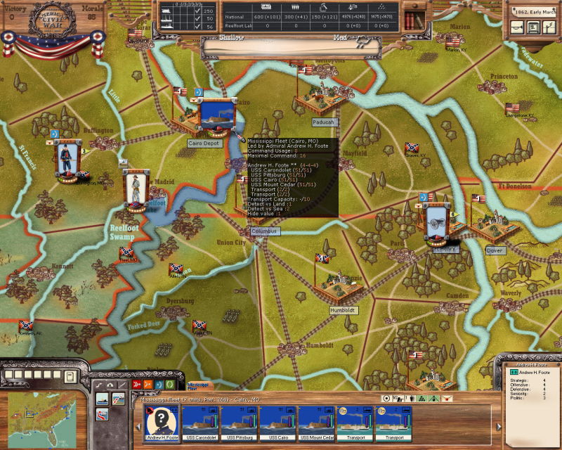 Ageod's American Civil War - The Blue and the Gray - screenshot 2