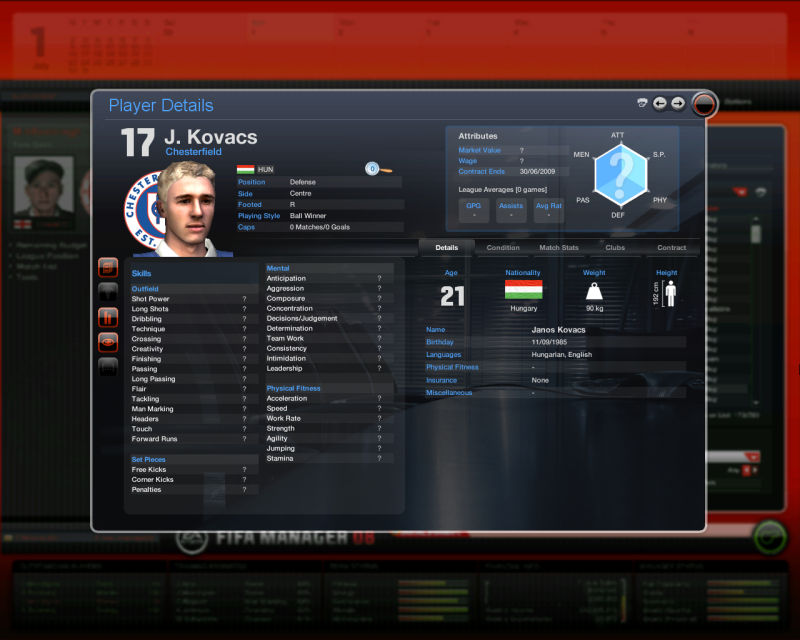 FIFA Manager 08 - screenshot 5