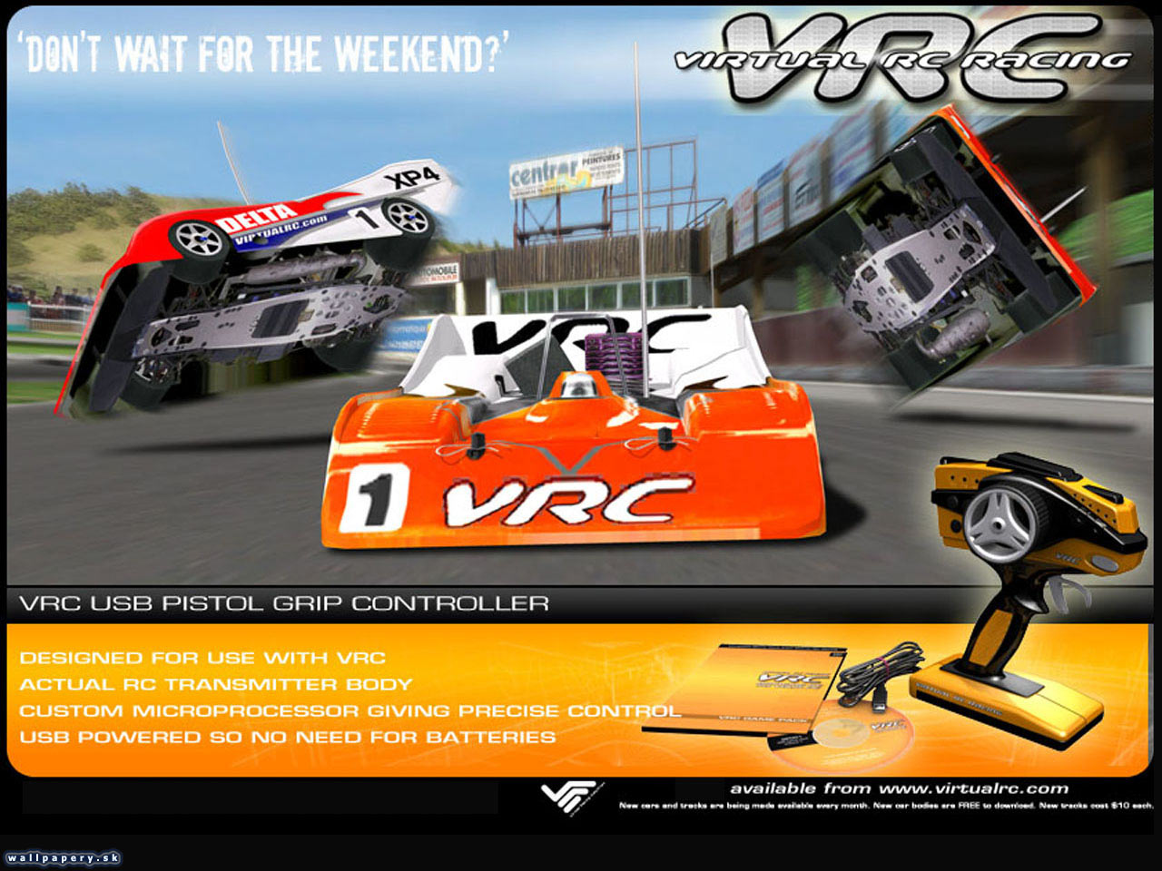Virtual RC Racing - wallpaper 1