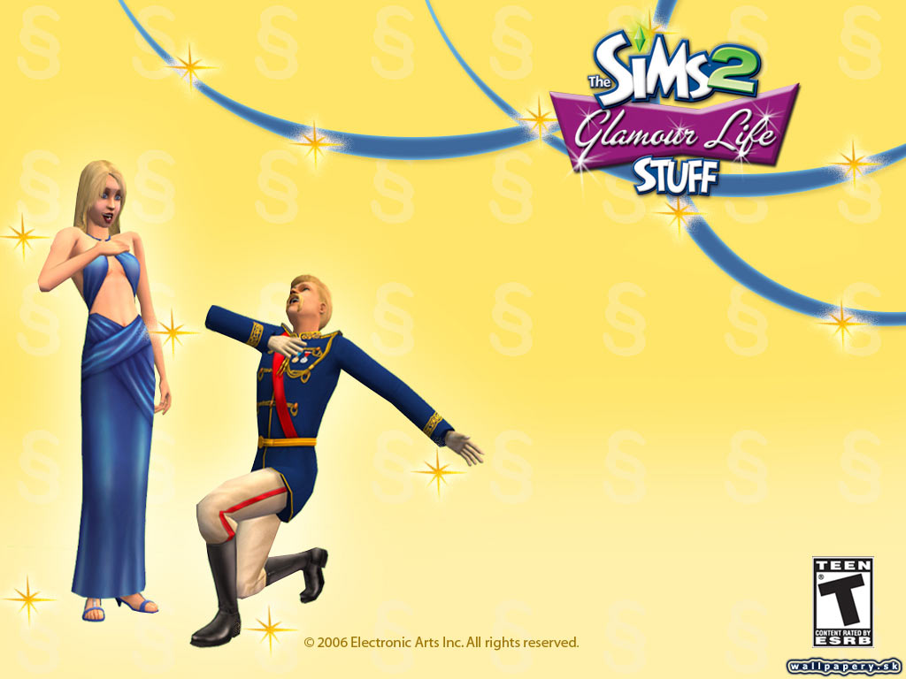 The Sims 2: Glamour Life Stuff - wallpaper 4