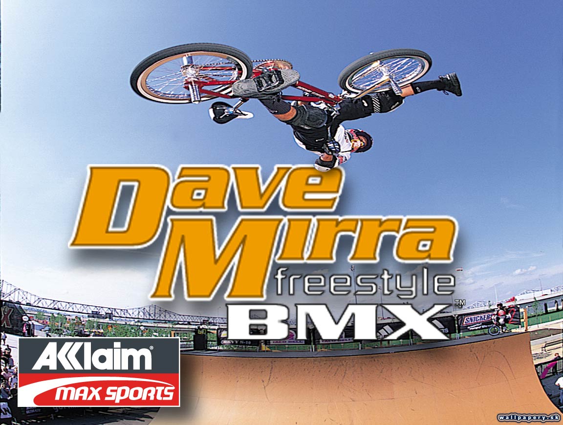 Dave Mirra Freestyle BMX - wallpaper 3