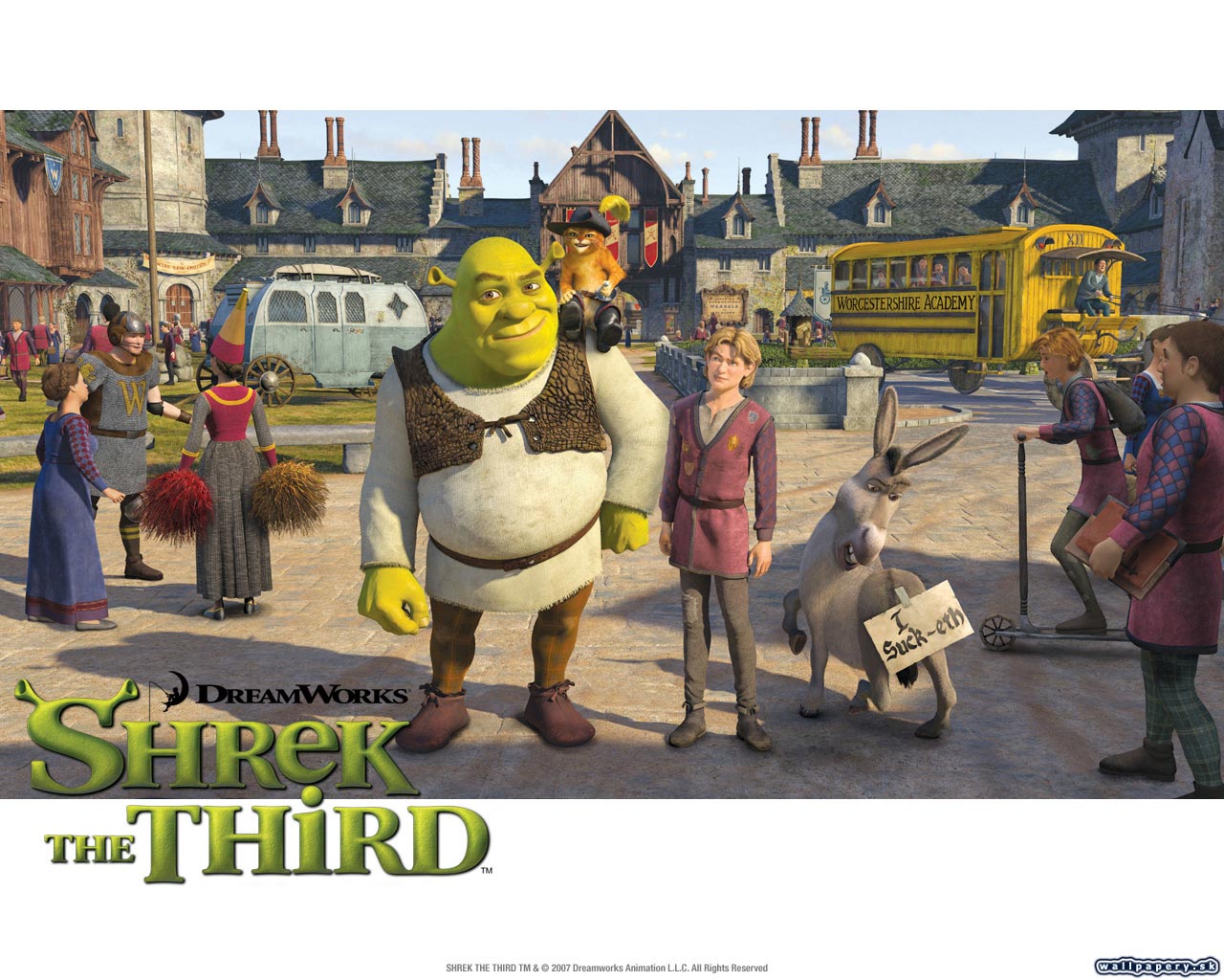 Shrek the Third - wallpaper 2