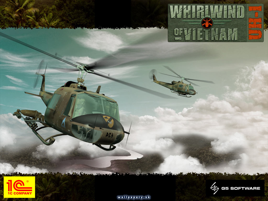 Whirlwind of Vietnam: UH-1 - wallpaper 1