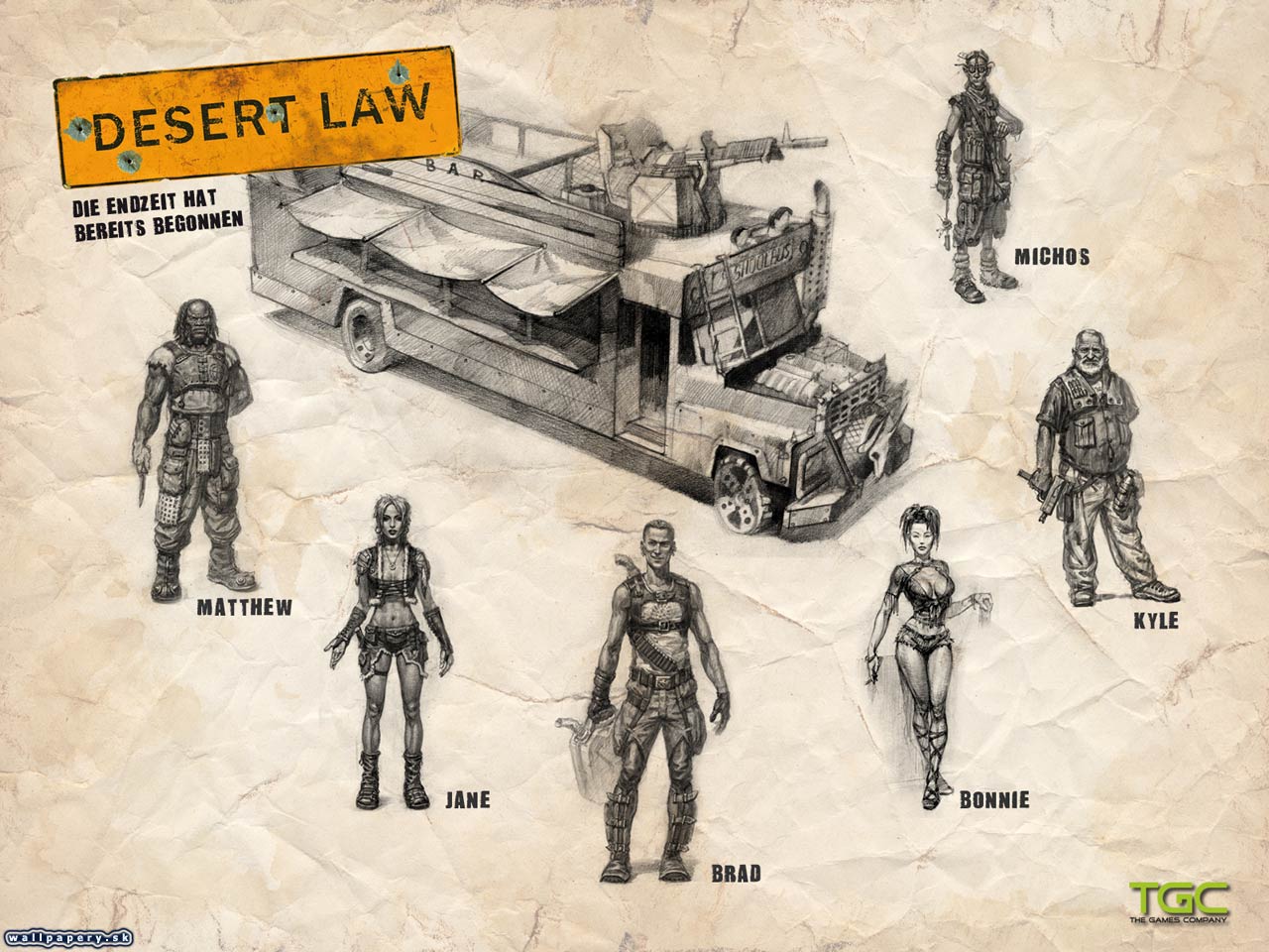 Desert Law - wallpaper 11