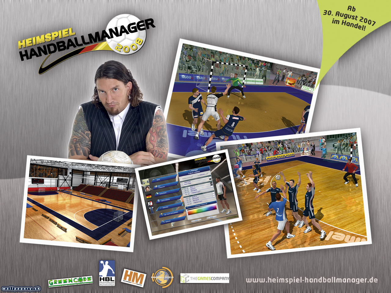 Handball Manager 2008 - wallpaper 3