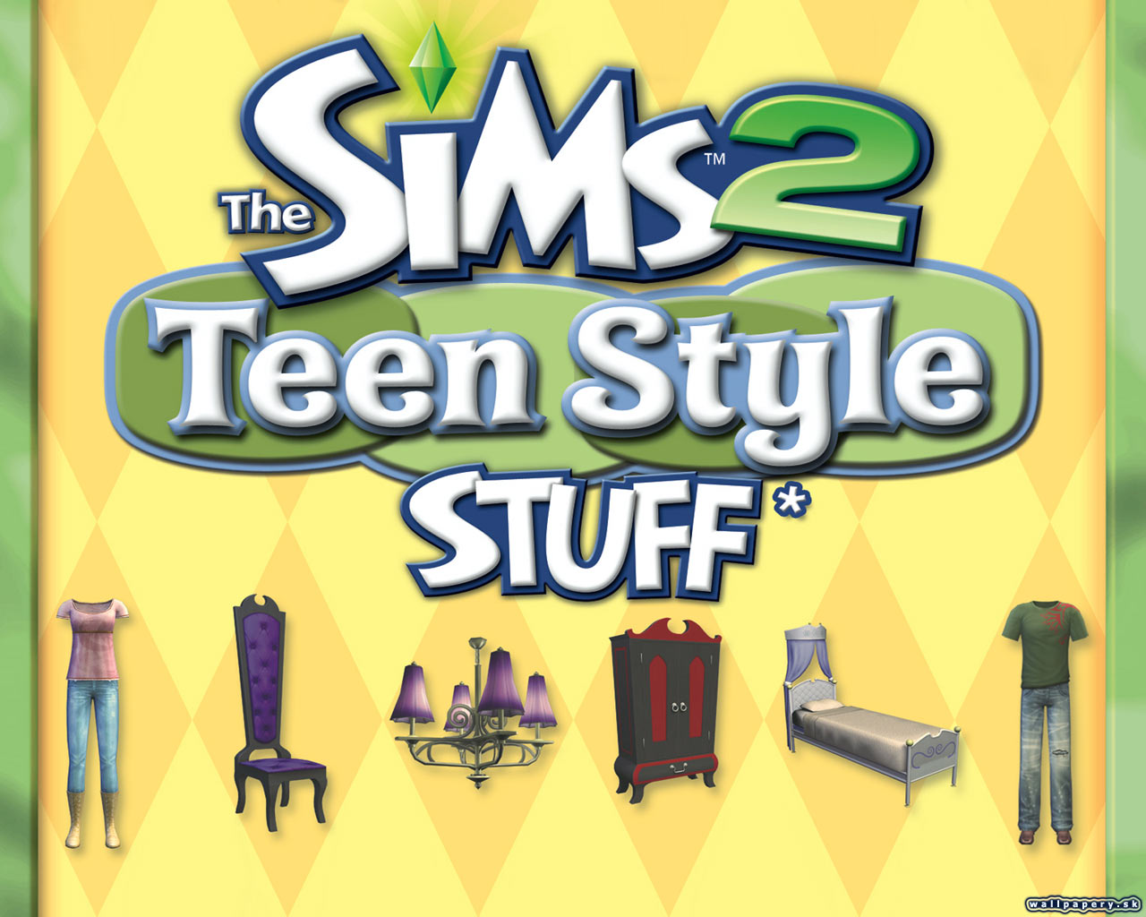 The Sims 2: Teen Style Stuff - wallpaper 1