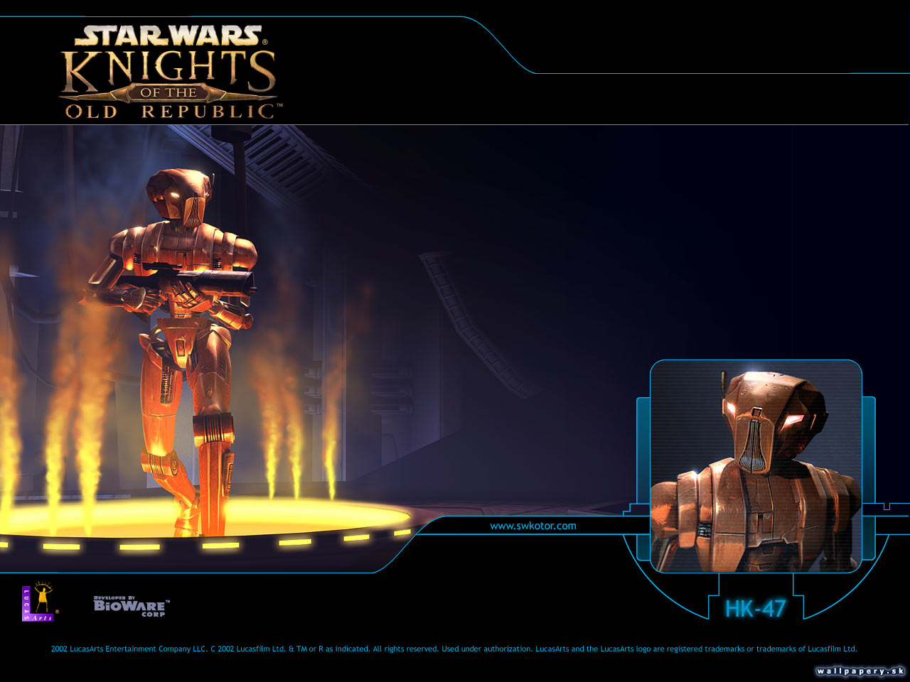 Star Wars: Knights of the Old Republic - wallpaper 4