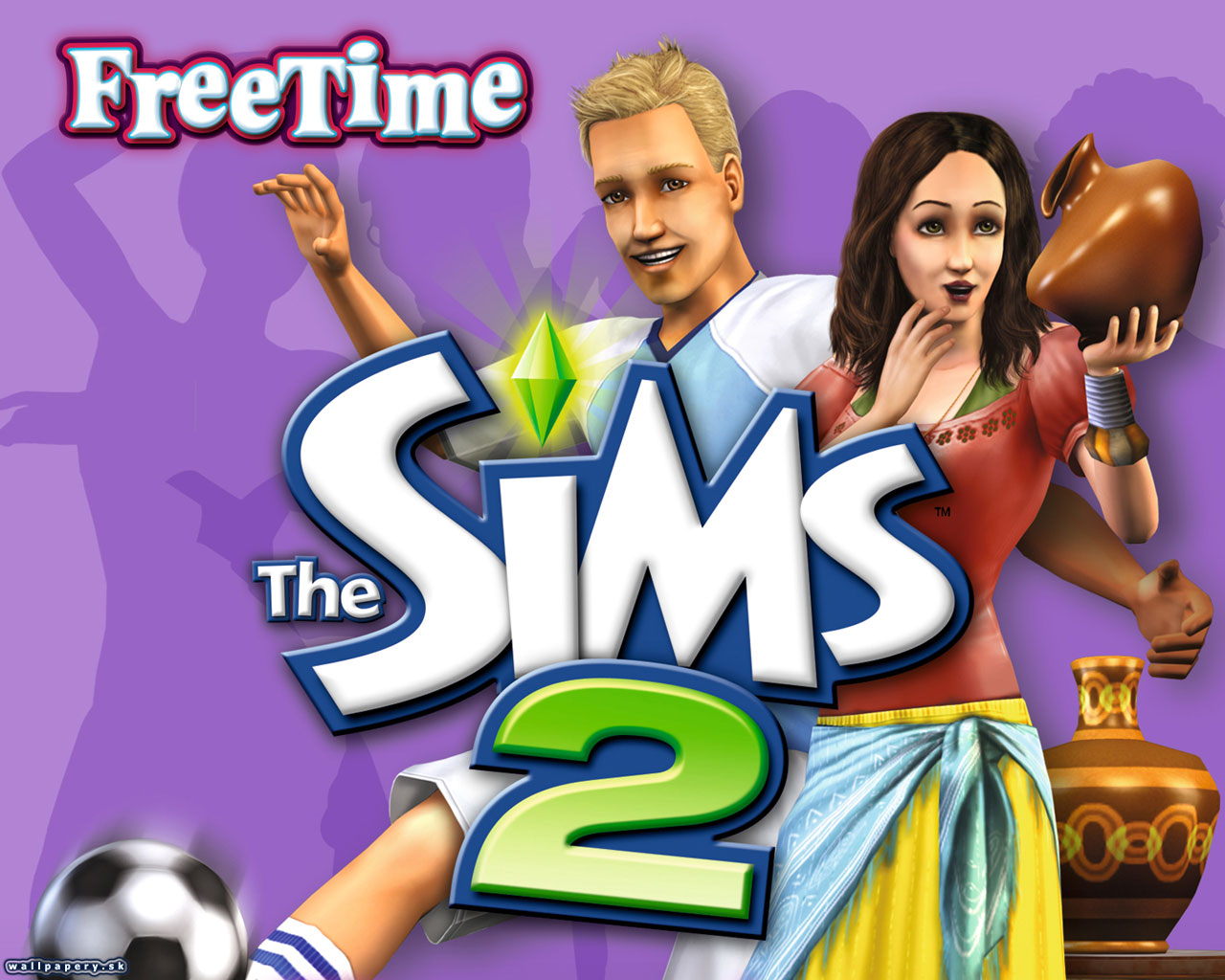 The Sims 2: Free Time - wallpaper 1