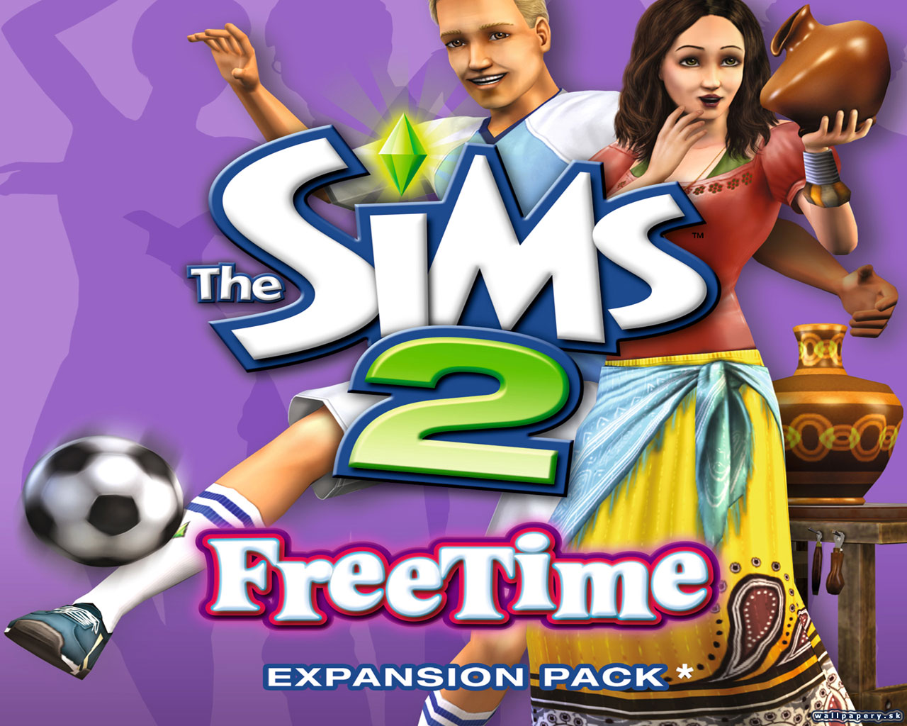 The Sims 2: Free Time - wallpaper 2