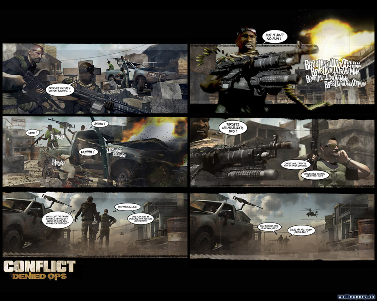 Conflict: Denied Ops - wallpaper 5