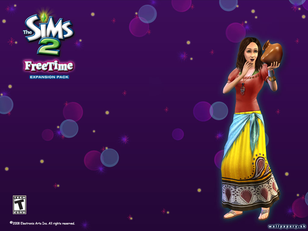 The Sims 2: Free Time - wallpaper 13