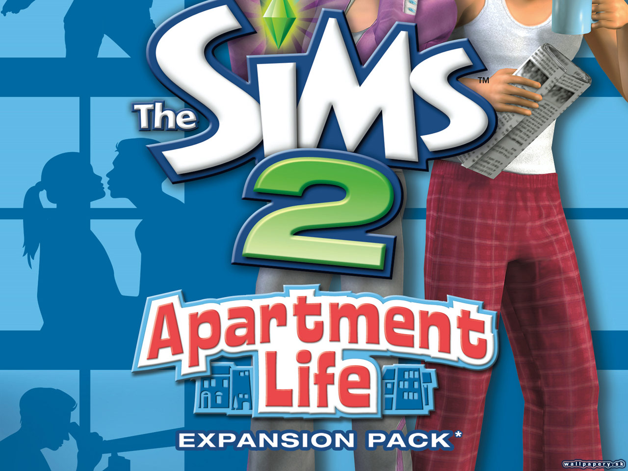 The Sims 2: Apartment Life - wallpaper 2