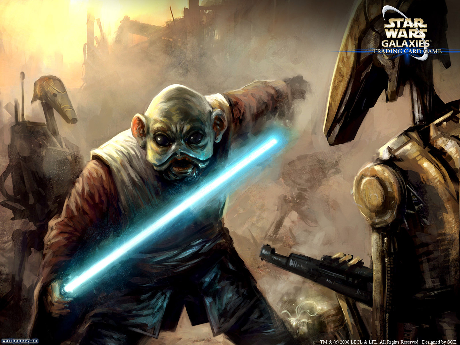 Star Wars Galaxies - Trading Card Game: Champions of the Force - wallpaper 4