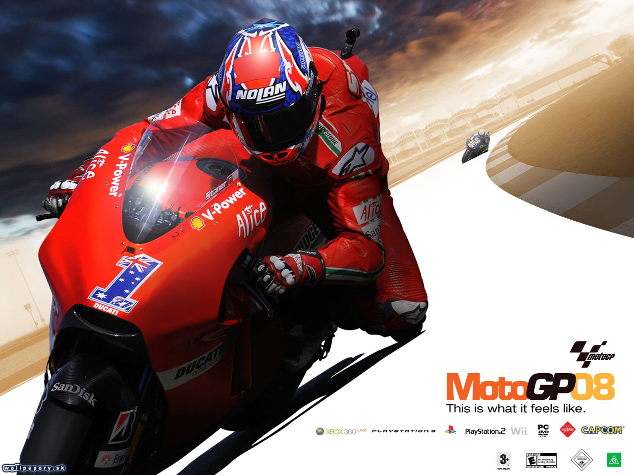 MotoGP 08 - wallpaper 2