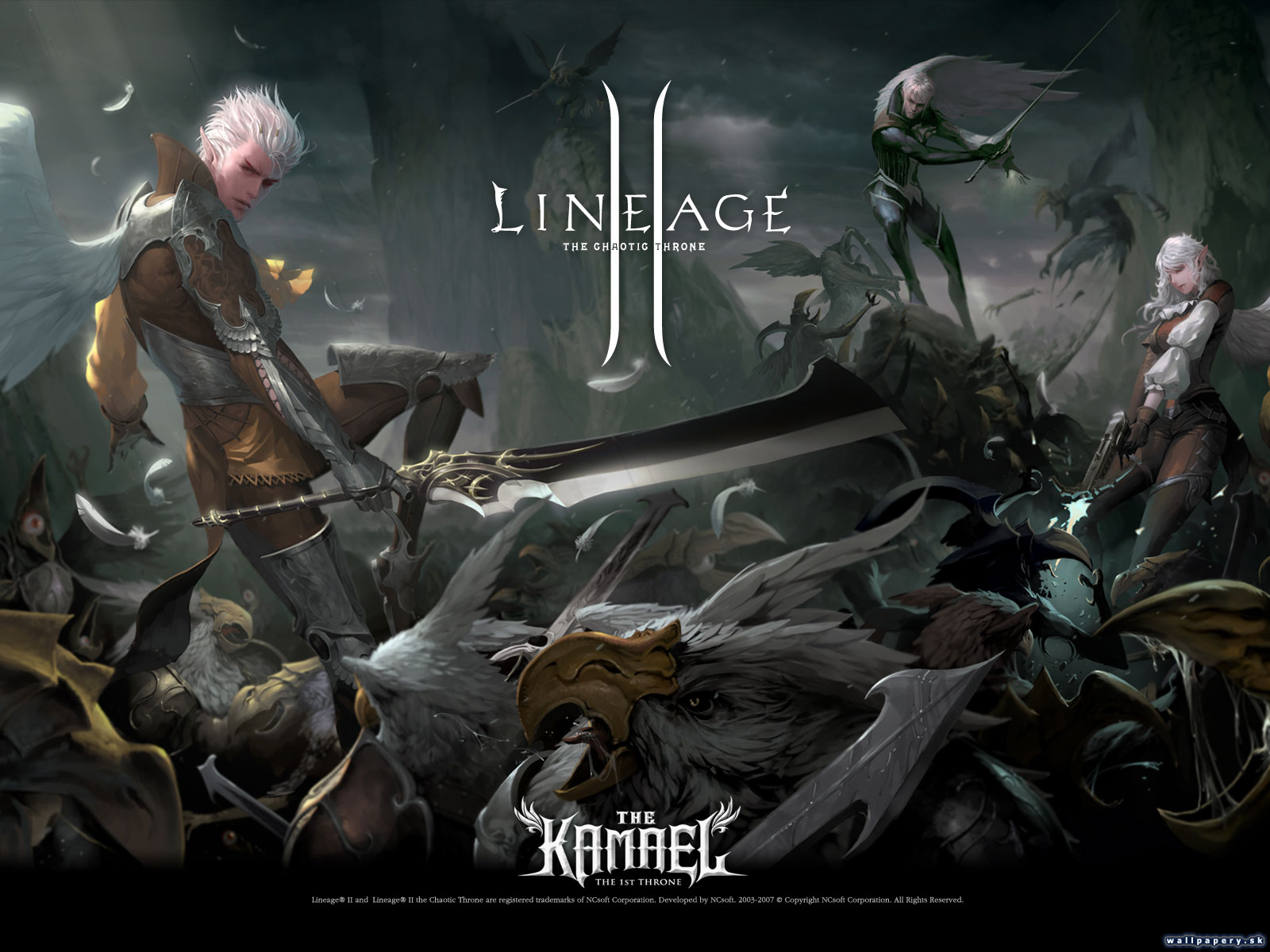 Lineage 2: The Chaotic Throne - The Kamael - wallpaper 1
