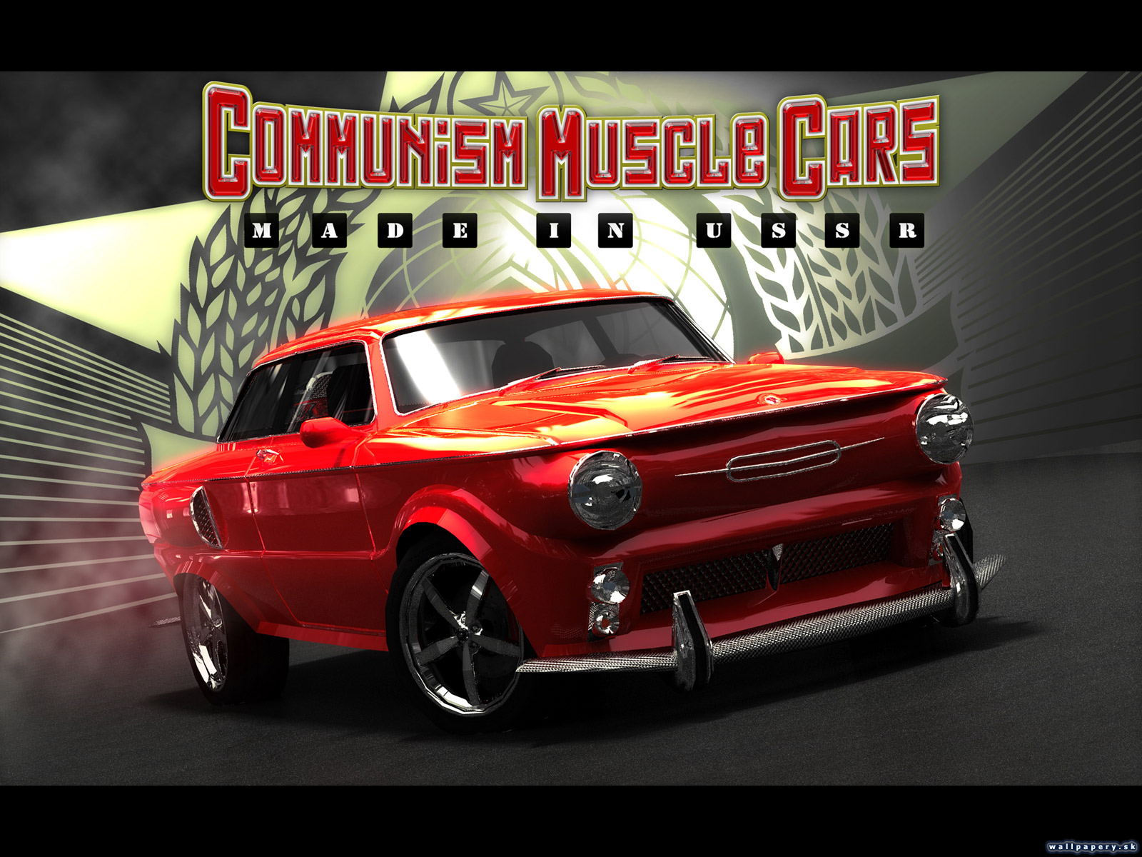 Communism Muscle Cars: Made in USSR - wallpaper 2