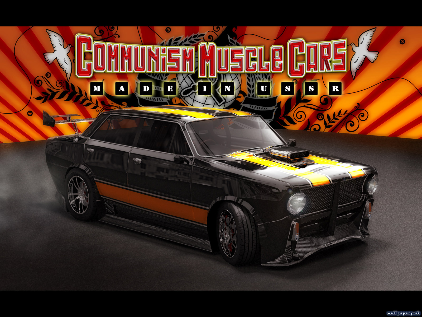 Communism Muscle Cars: Made in USSR - wallpaper 5
