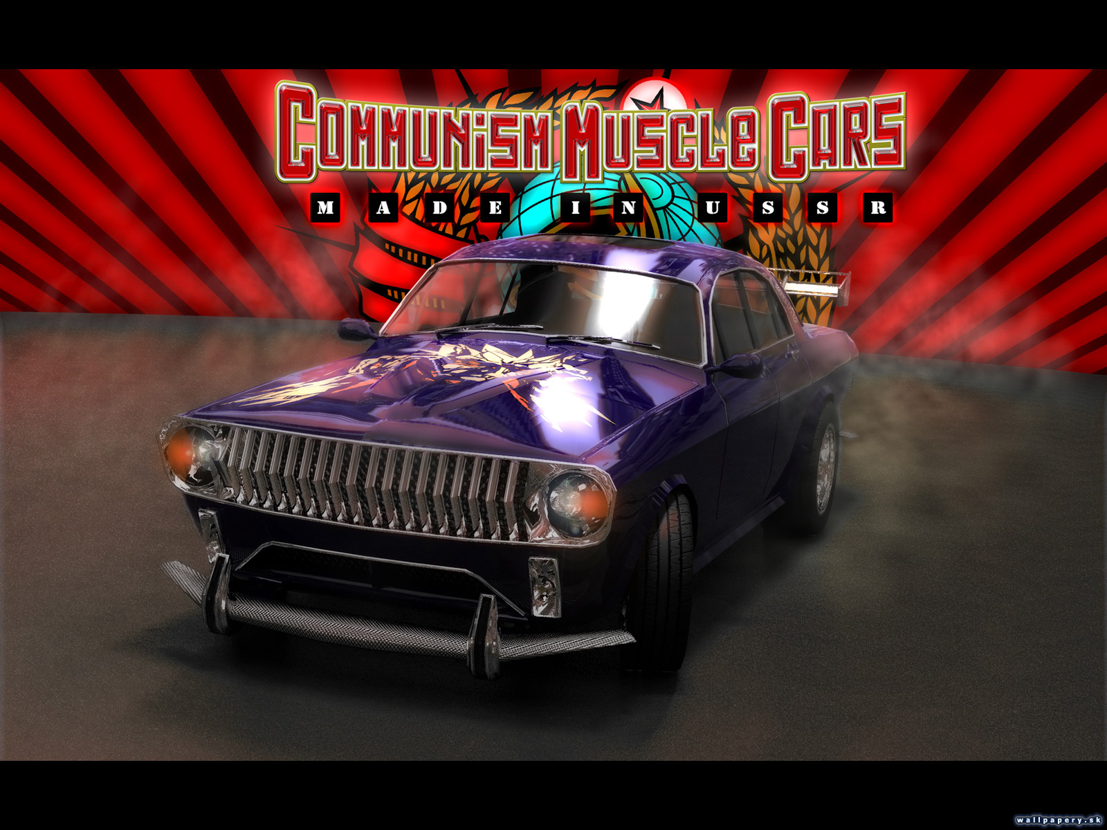 Communism Muscle Cars: Made in USSR - wallpaper 6