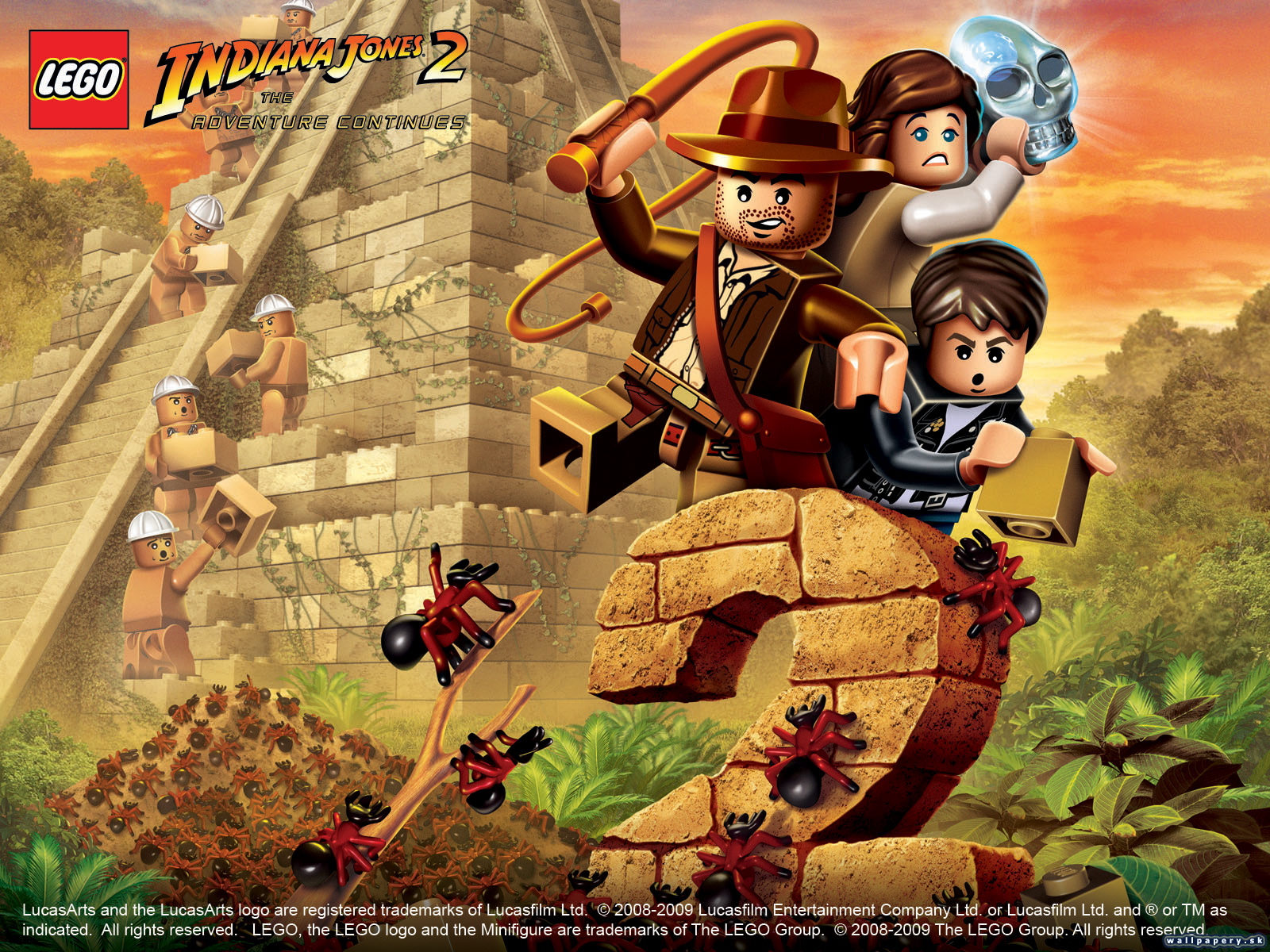 LEGO Indiana Jones 2: The Adventure Continues - wallpaper 1