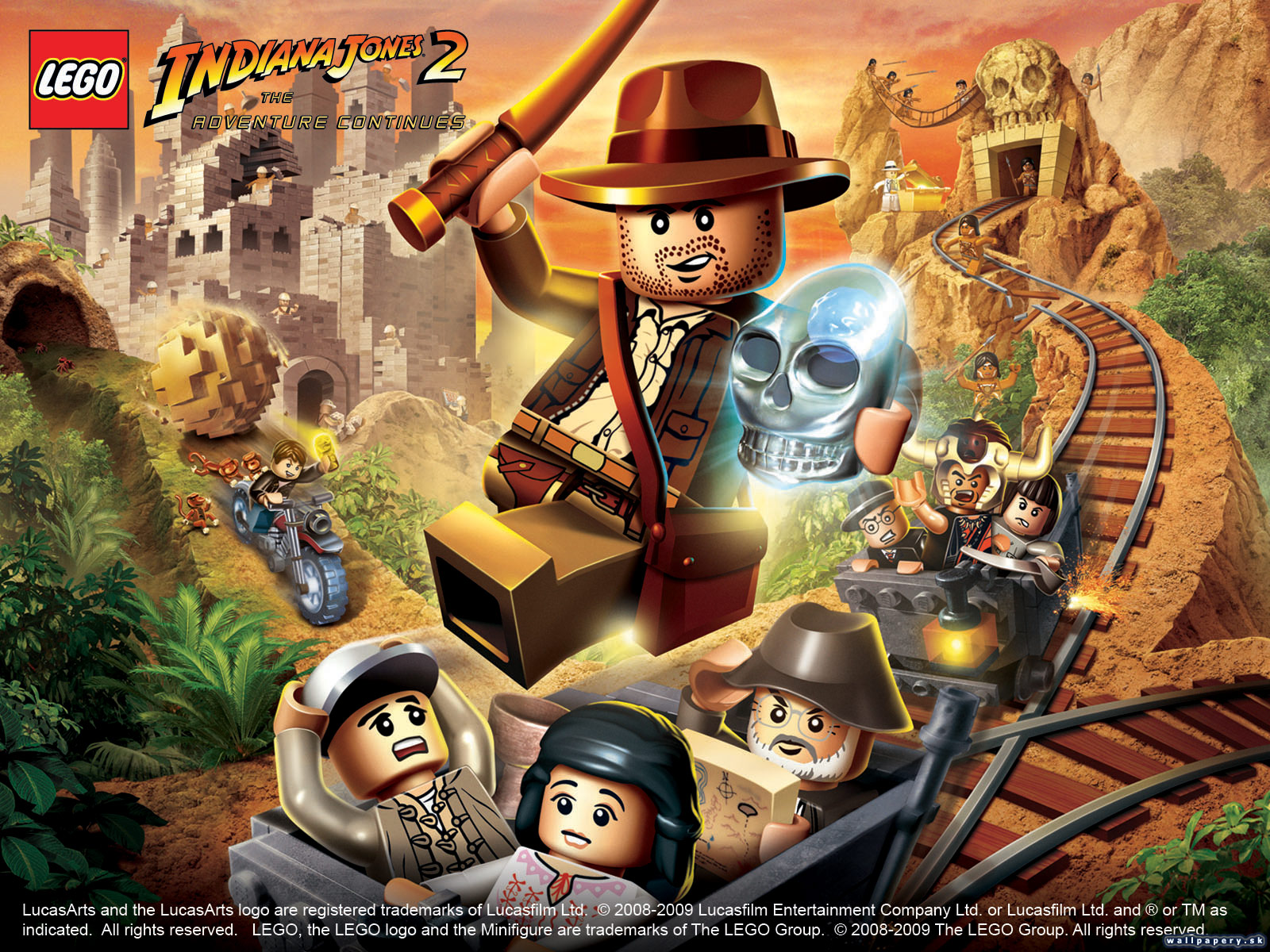 LEGO Indiana Jones 2: The Adventure Continues - wallpaper 2
