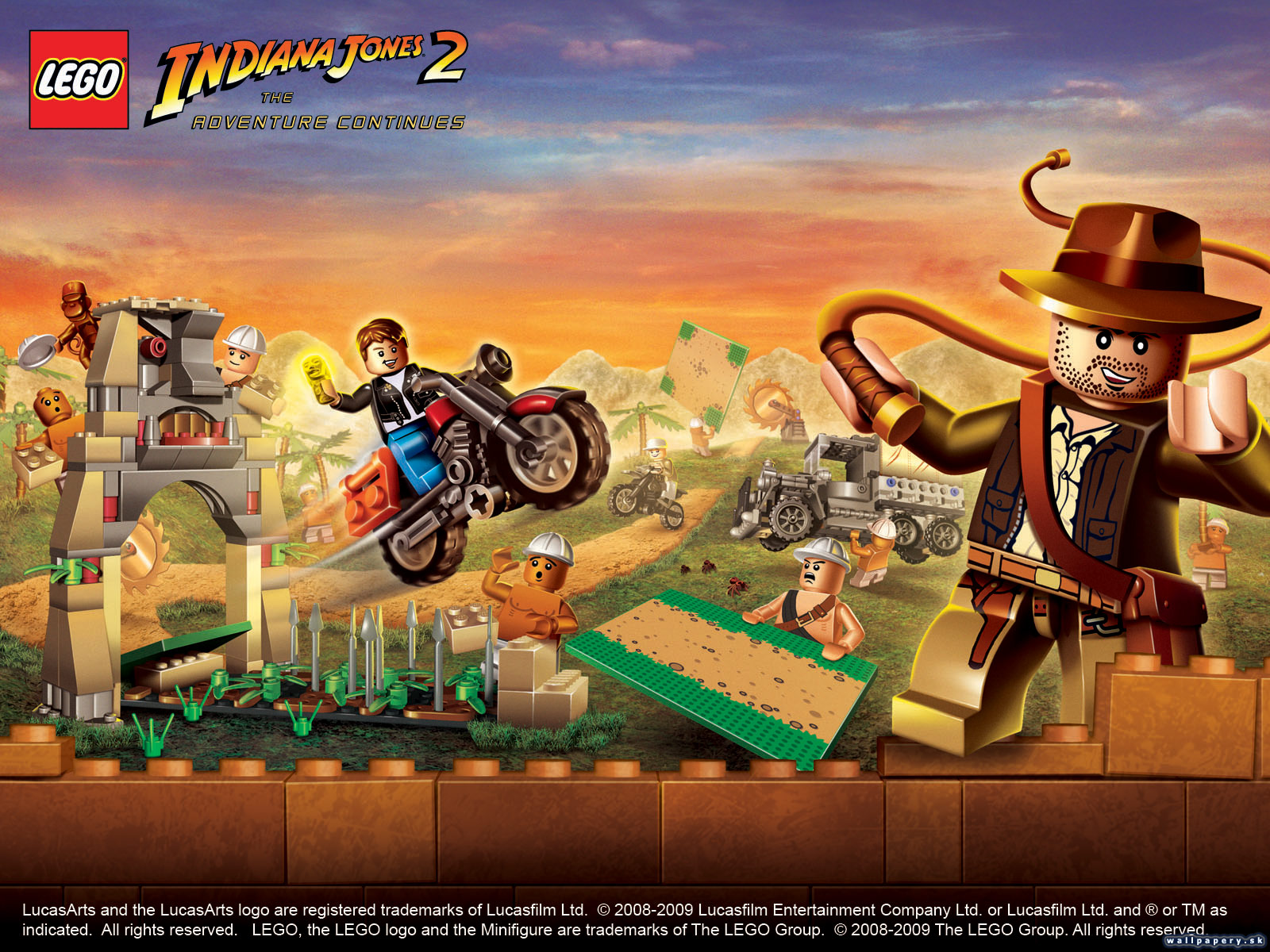 LEGO Indiana Jones 2: The Adventure Continues - wallpaper 3