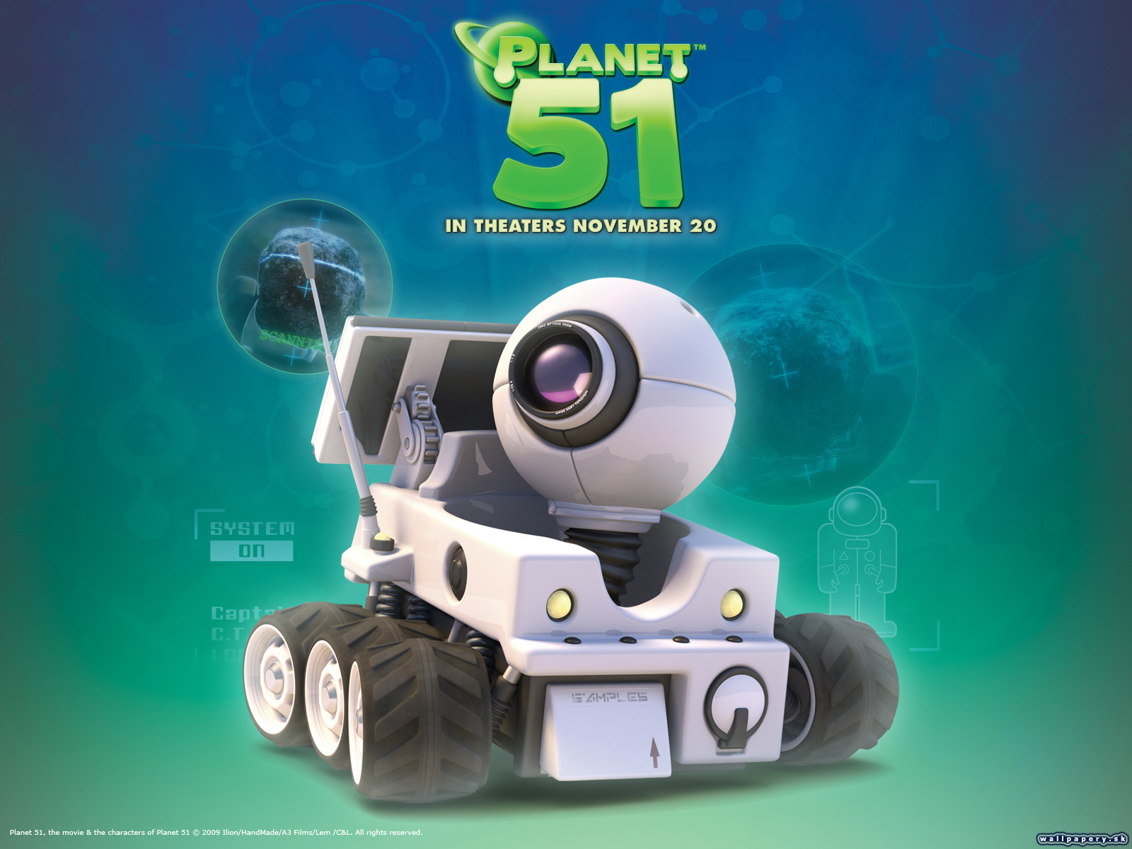 Planet 51 Online - wallpaper 2