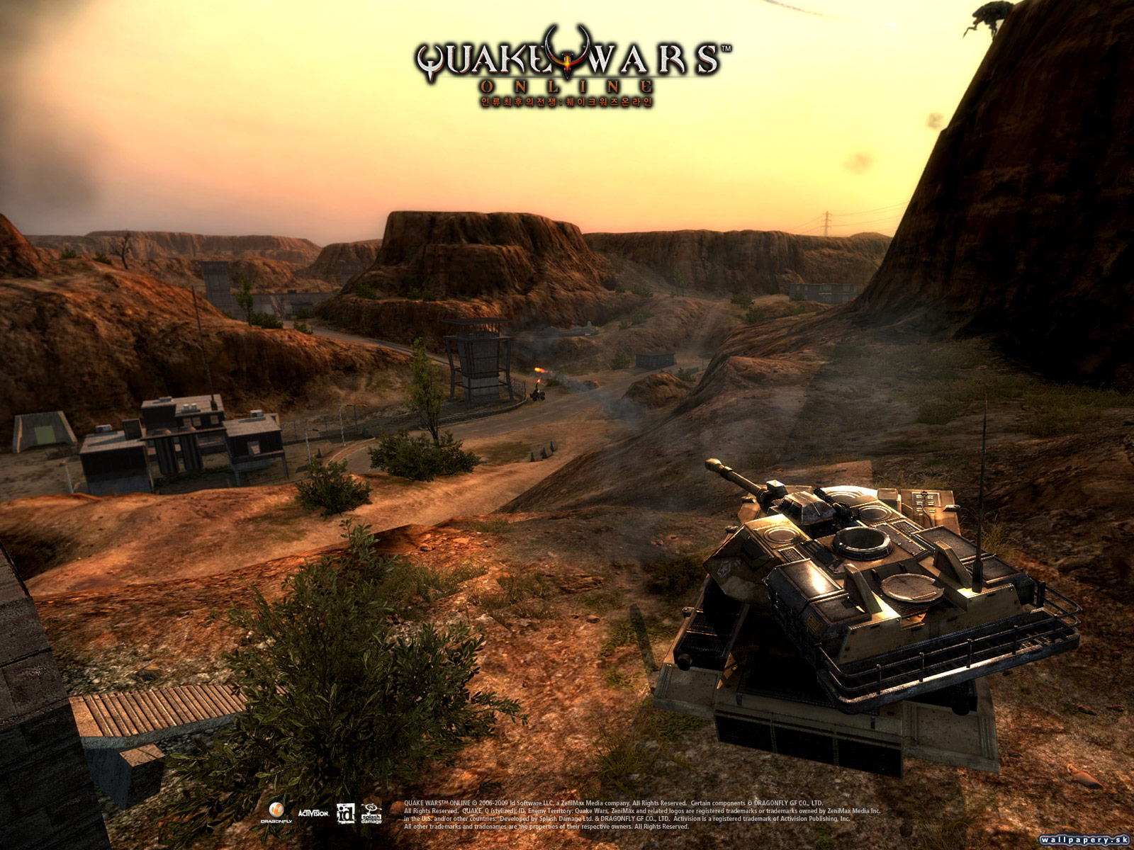 Quake Wars Online - wallpaper 6
