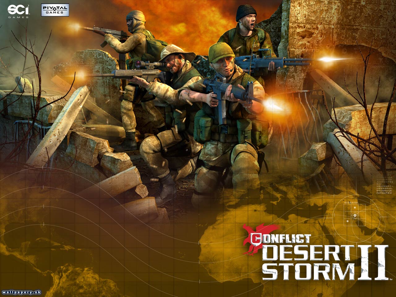 Conflict: Desert Storm 2: Back to Baghdad - wallpaper 3