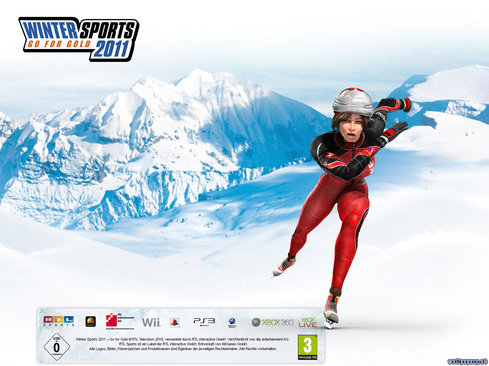 Winter Sports 2011: Go for Gold - wallpaper 2