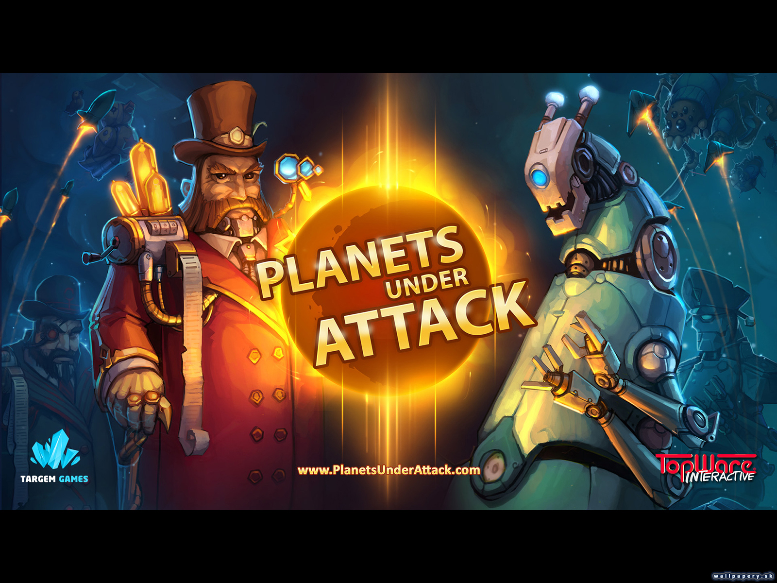 Planets Under Attack - wallpaper 1