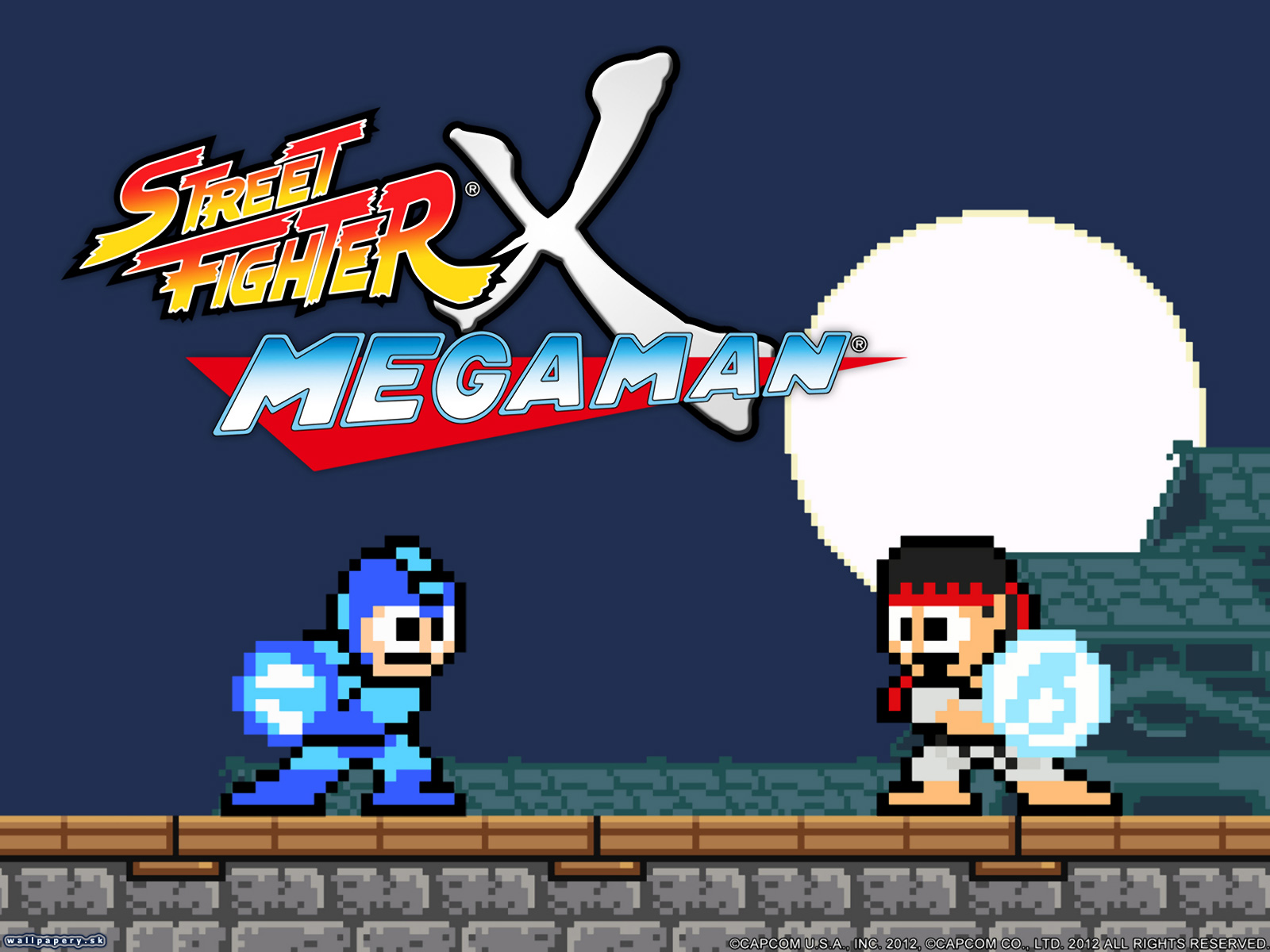 Street Fighter X Mega Man - wallpaper 1