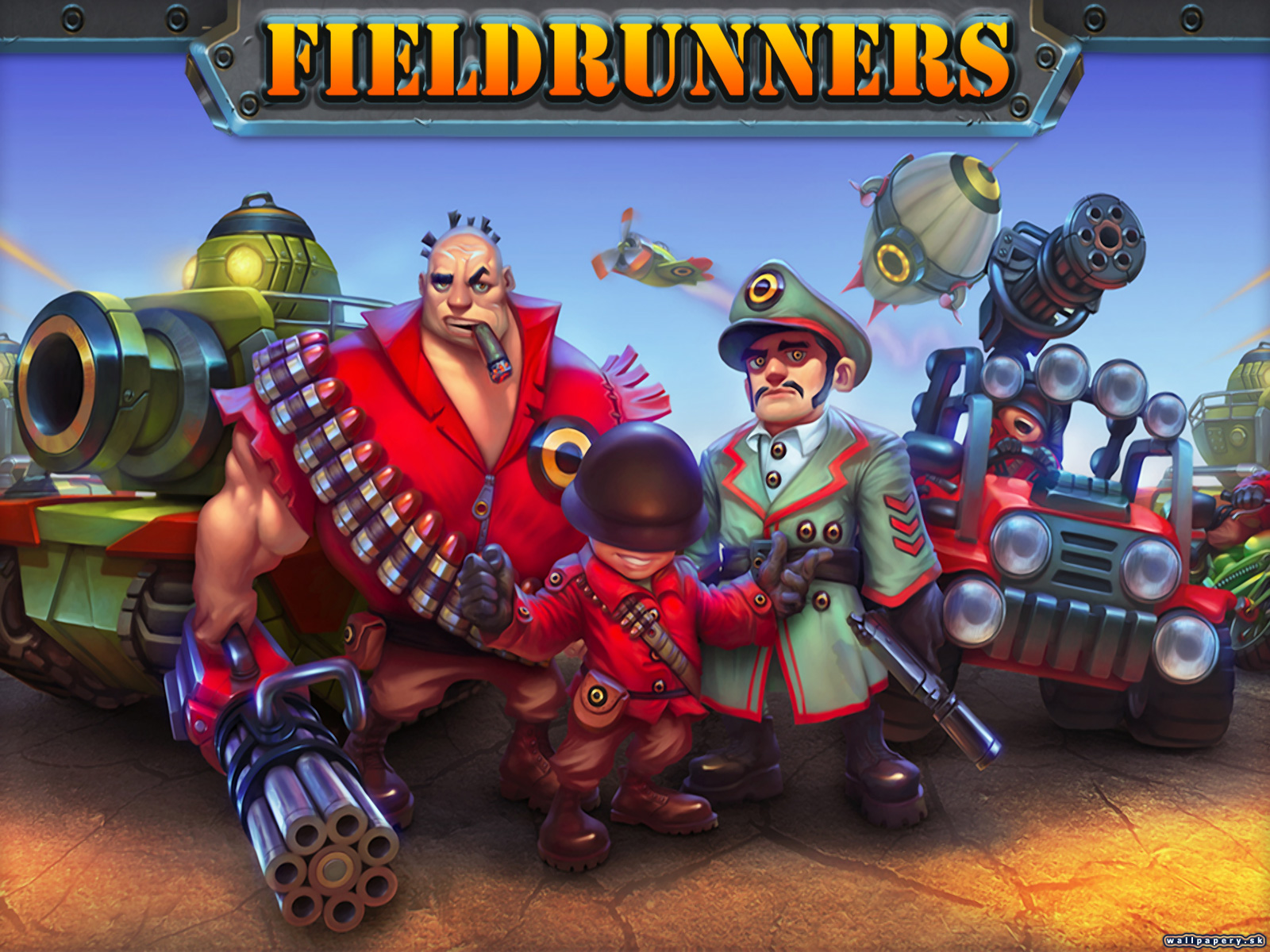 Fieldrunners - wallpaper 1