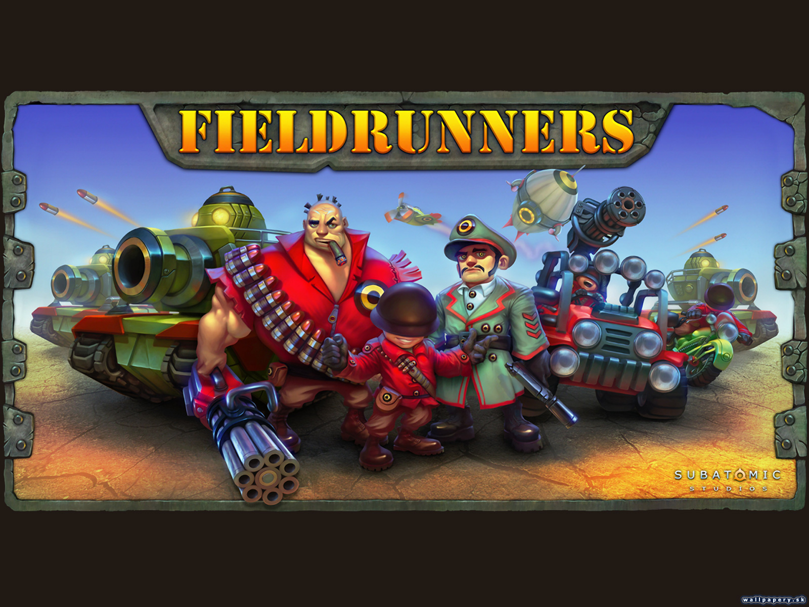Fieldrunners - wallpaper 2
